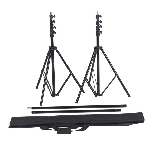 Visico PRO 2,6m(H) X 3,0m(W) Photography Studio Backdrop Stand Kit