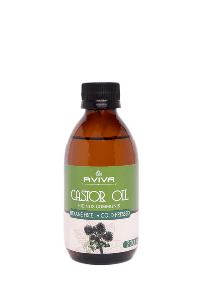 AVIVA Hexane Free, Cold-pressed Castor Oil 200ml