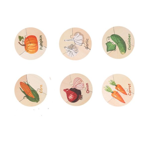 iKids Wooden Montessori Puzzles - Corn