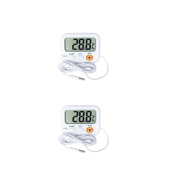 Pleysier Digital 24- Hour Memory Thermometer-Pack of 2