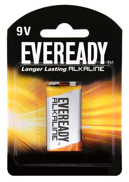 Eveready Alkaline 9V Battery (Pack of 1)