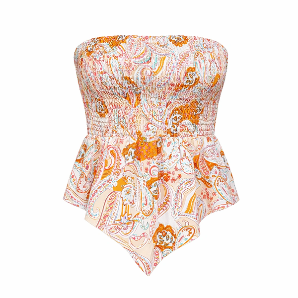 Sleeveless Tube Top - Multicolor