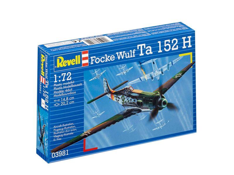 Revell 1/72 Focke Wulf Ta 152 H Plane Plastic Model Kit
