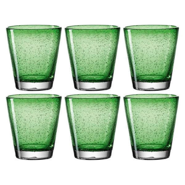 Leonardo Tumblers: Handmade Glass BURANO 330ml - Set of 6