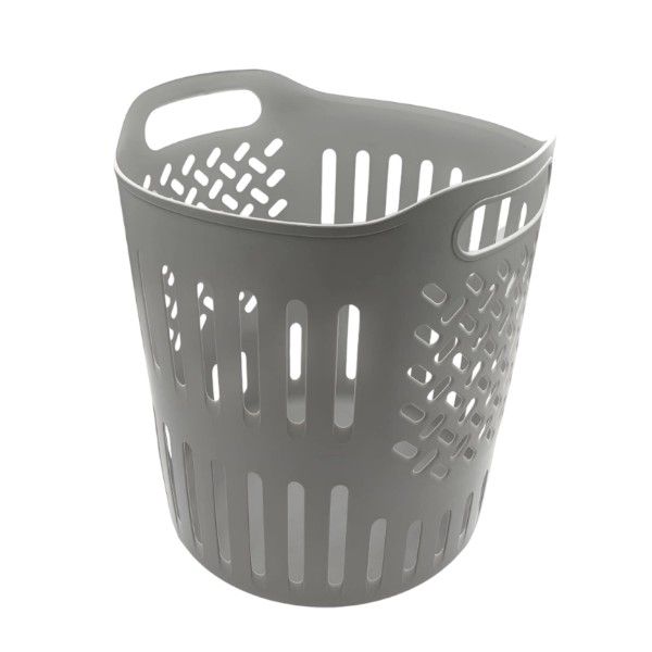 Ventilated Easy-Grip Laundry Basket - Multicolor