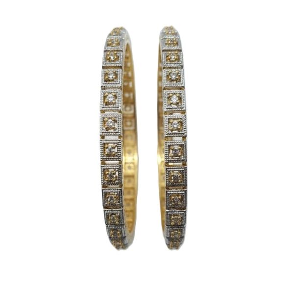 Studded Bangles For Women &amp; Girls SET OF 2