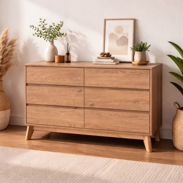 Bragg Hirado Chest of Drawers, 6 Drawers
