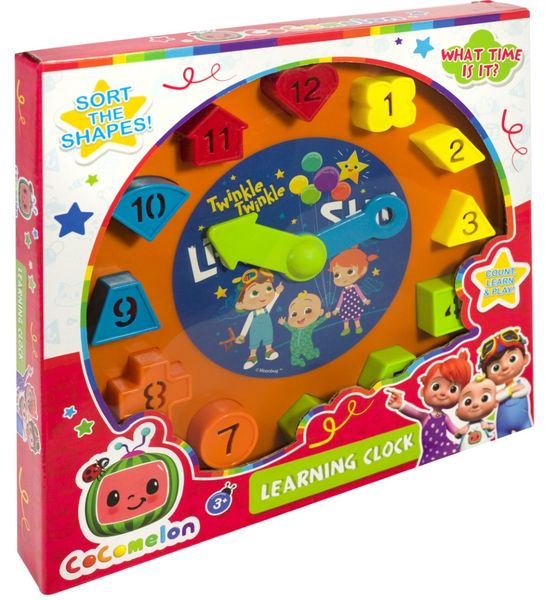 Cocomelon Learning Clock - Purple Twinkle Twinkle