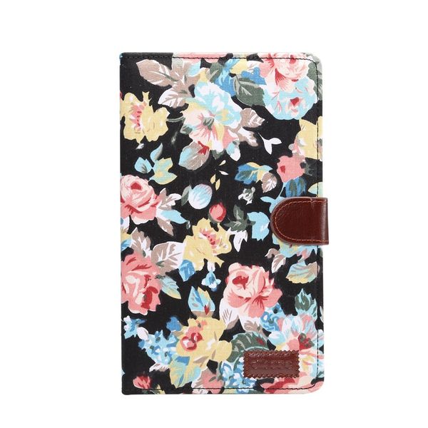 Flower Faux Leather Flip Case for Samsung Tab A 8.0 (2019)