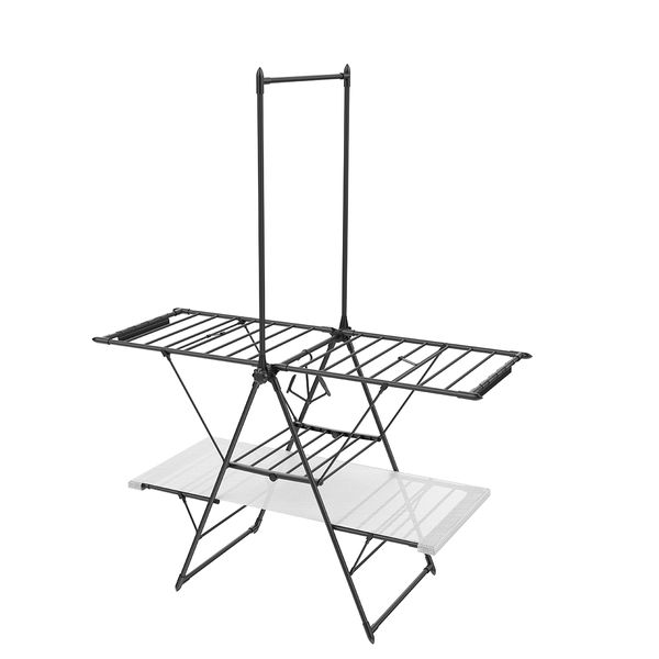 Foldable Drying Rack with Sock &amp; Shoe Holders - Multi-Use