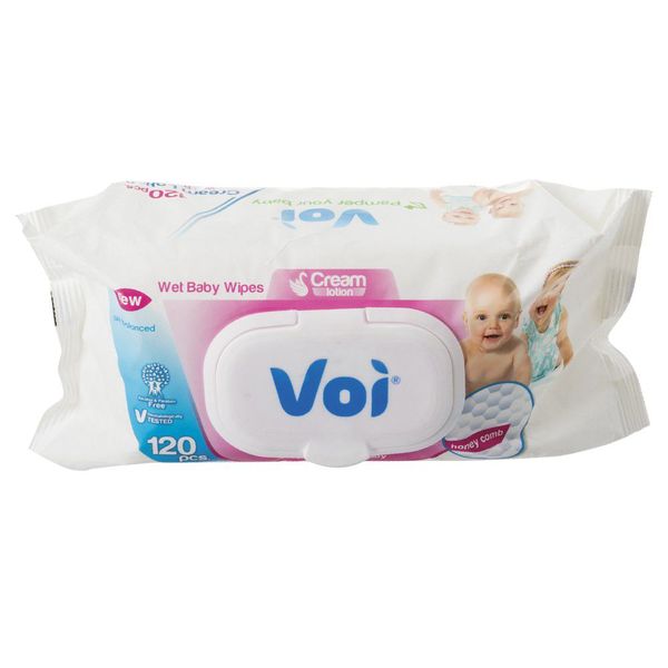 Voi Baby Wet Wipes - (120 Pieces)