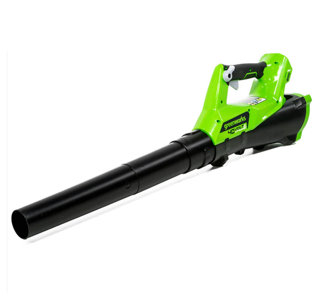 Greenworks 40V Battery Leaf Blower with cruise control