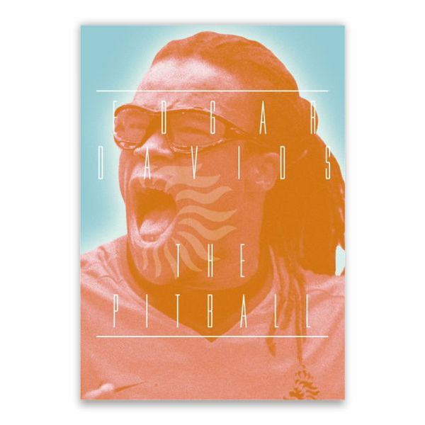 Edgar Davids Pitbull Poster - A1