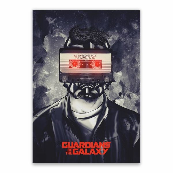Guardians Of The Galaxy Music Tape Poster - A1