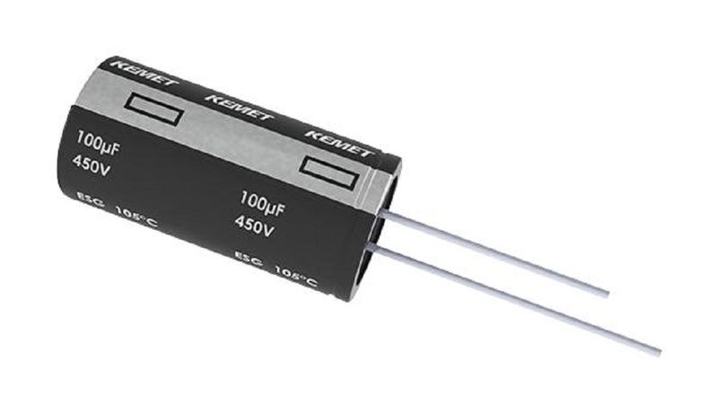 Kemet (ESG475M400AH2AA) Electrolytic Capacitor, 4.7 µF, 400 V, ± 20%