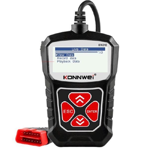 Multifunction OBD II And EOBD Auto Diagnostic Scanner Tool- KW310