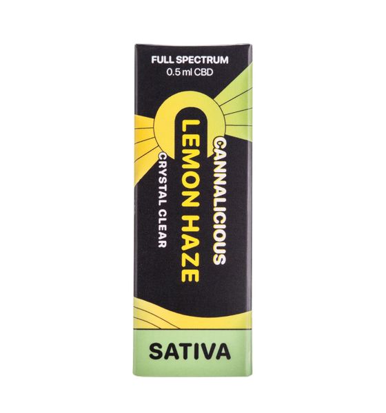 Cannalicious Lemon Haze SATIVA - Vape Cartridge