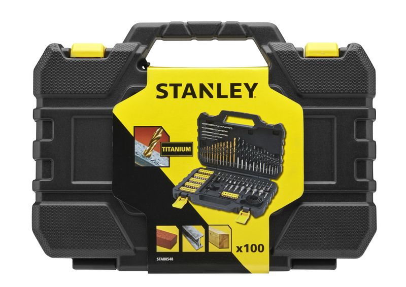 Stanley 100 Piece Drilling &amp; Screwdriving Set
