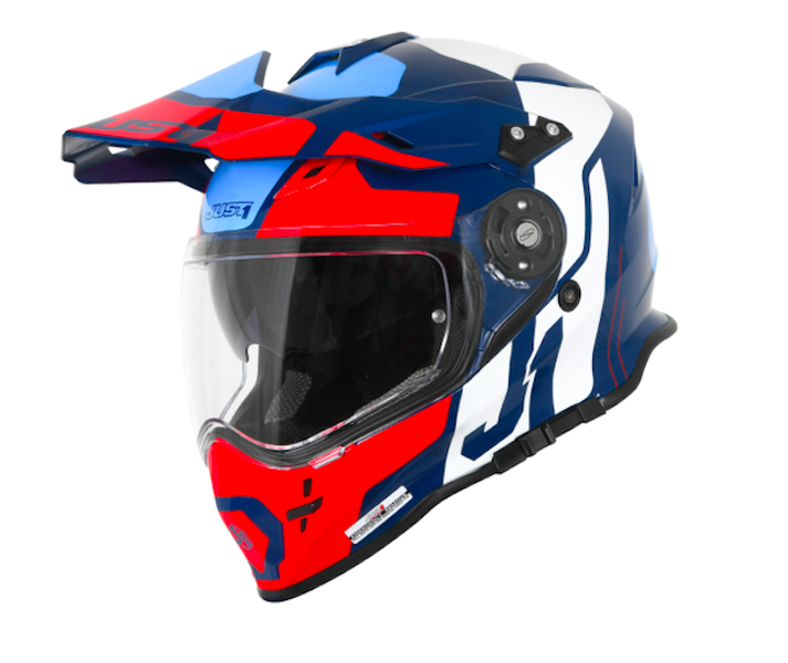 Just 1 J34 Pro Tour Red/Blue Gloss Helmet image