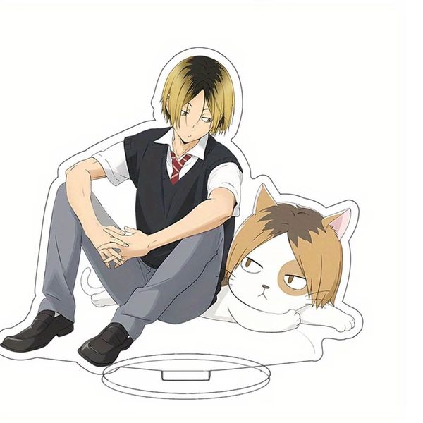 Anime Merch Acrylic Stand, Vibrant Throne Design, Home Office Decor