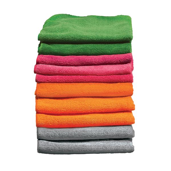 Blitz Terry Microfibre Cloth 10 Pack x 2