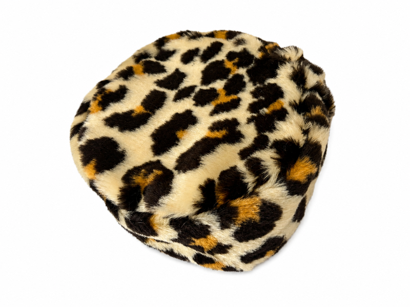 Heritage Furs Women Leopard Print Hat