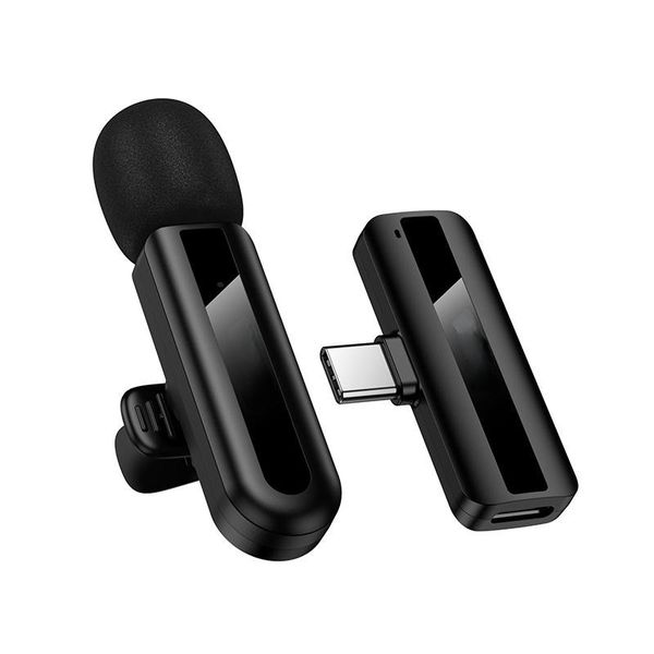 Type-C Wireless Mic Plug &amp; Play Microphone For Android YouTube &amp; Interview