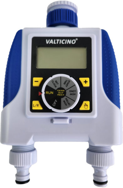 VALTICINO irrigation tap timer with 2 zones