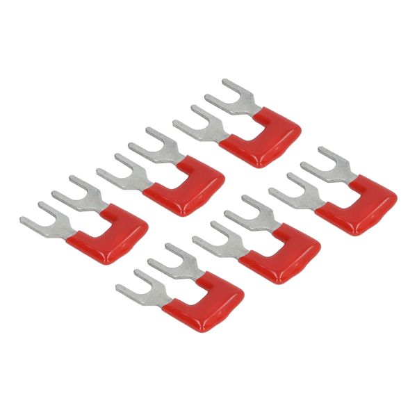 20Pcs Terminal Strips Fork Type 15A 400V Copper Conductor for TB 1502