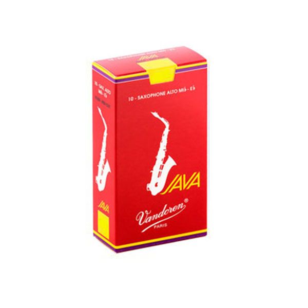 Vandoren Java Red Alto Saxophone Reeds box of 10 - Size 2