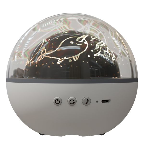 LED three-color starry sky projection lamp Star Projector Night Light