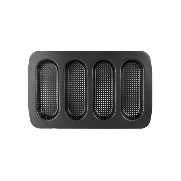 Mini Baguette Baking Mould Non-Stick &amp; Recipe Baking Moulds - 18 x 7 cm