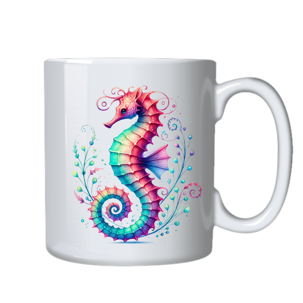 Seahorse Ocean Ideal Birthday Christmas Gift Mug Cup 402