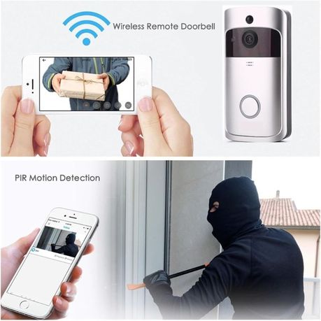 X smart home wireless shops doorbell batteries