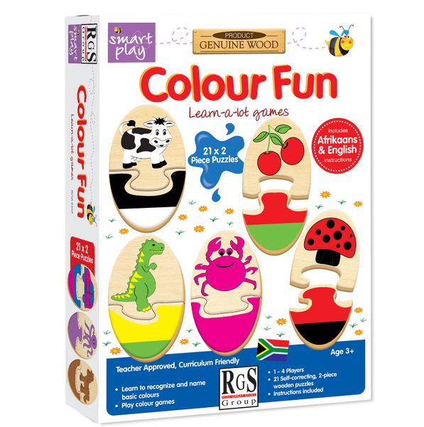 RGS Group Colour Fun Educational Matching Puzzle Games