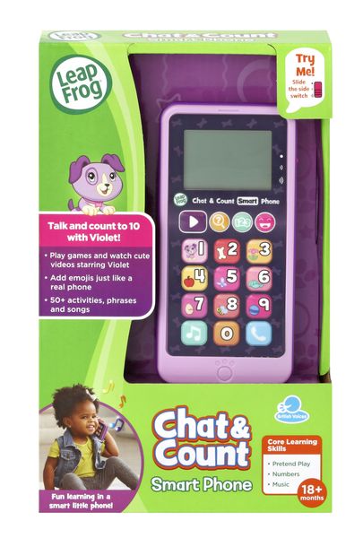 LeapFrog Chat &amp; Count Smart Phone - Purple