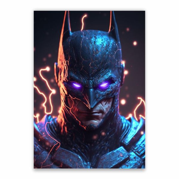 Batman Blue Eyes Poster - A1