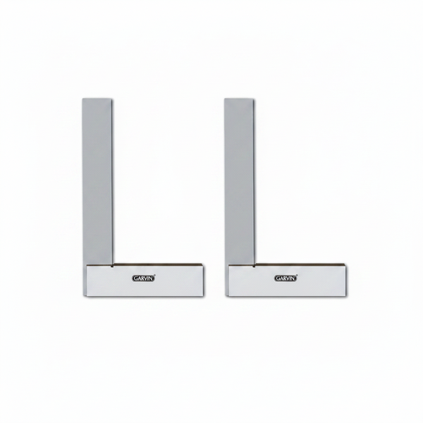Garvin 100mm Engineers Square for Precision Woodworking and - 2 Pack