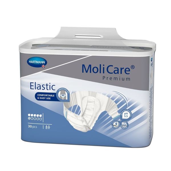 Molicare Elastic Slip 6 Drop Small Case - 90 Diapers