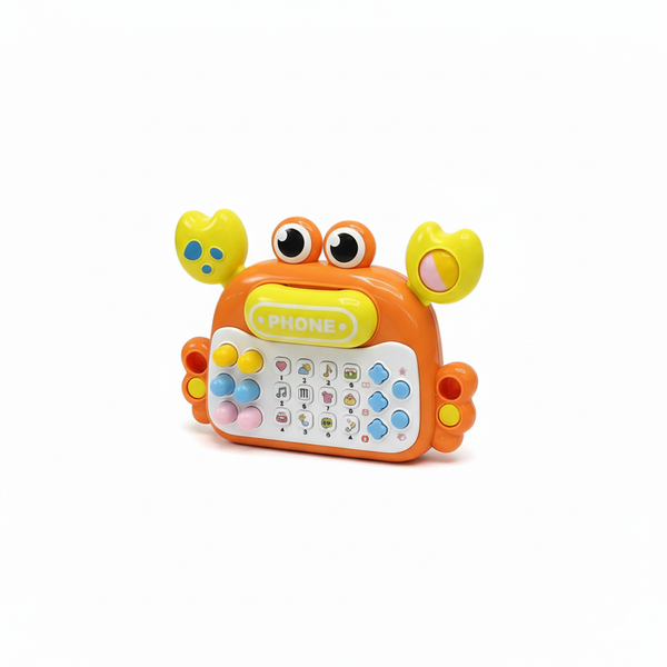 Interactive Baby / Toddler Crab Phone Fun Learning STEM Toy