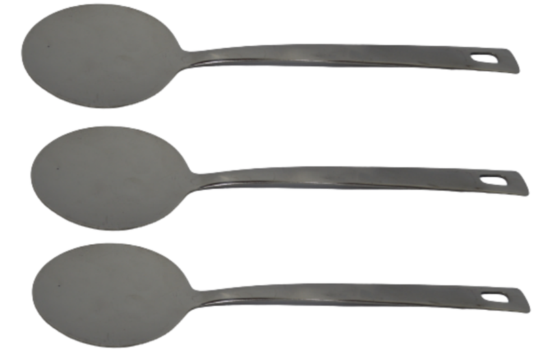 Serving Spoon 26.5cm 3pc Round Stainless Steel Traditional SRM15180