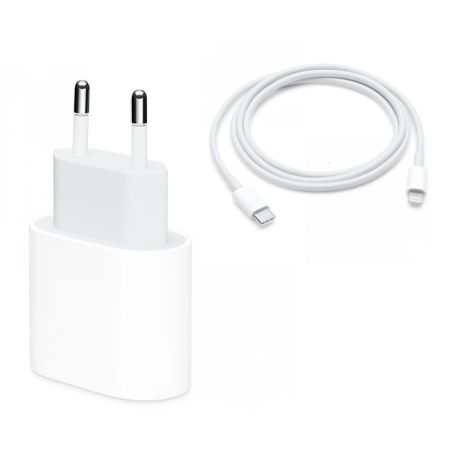 iPhone Fast Charger Kit - 20W PD Adapter & 1m USB-C to Lightning Cable |  Buy Online in South Africa 