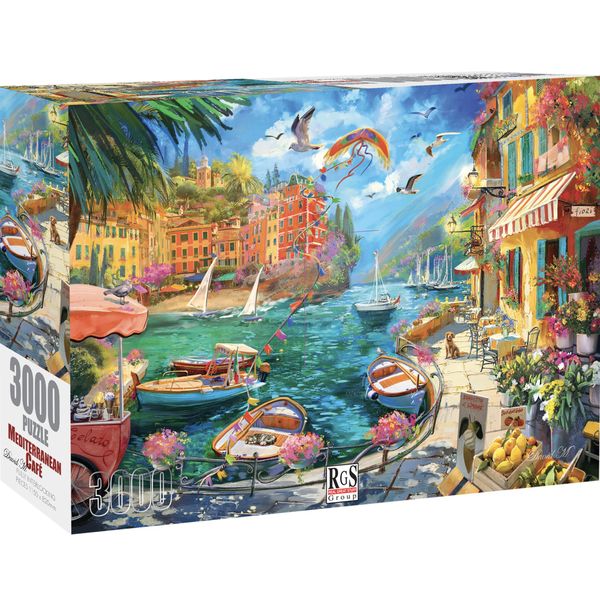 RGS Group Mediterranean Café Jigsaw Puzzle - 3000 Piece
