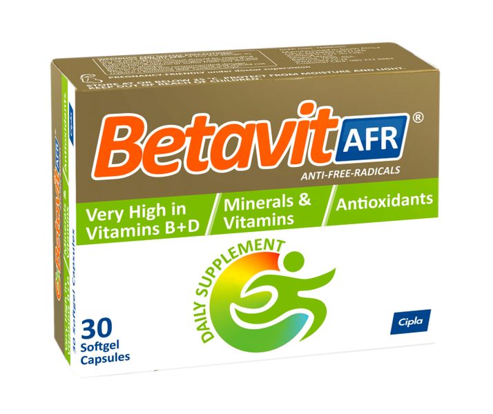 Betavit Multivitamin Supplement - 30 Capsules