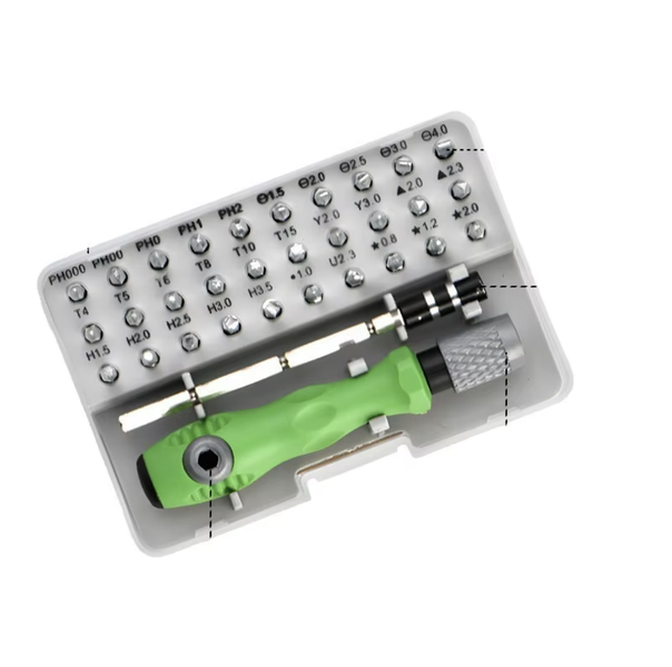 32 in 1 Mini Precision Screwdriver Set with Magnetic Bits Repair Tool Kit