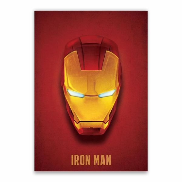 Iron Man Mask Poster - A1