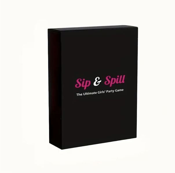 Sip &amp; Spill Ladies / Bachelorette Drinking Card Game