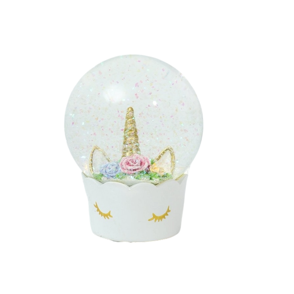 Kid's Elegant Unicorn Snow Globe