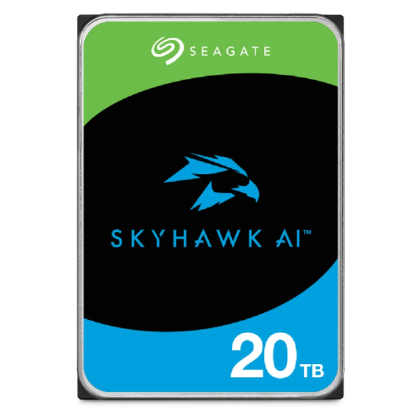 Seagate SkyHawk AI 16TB 3.5" Surveillance HDD - 7200RPM, SATA III