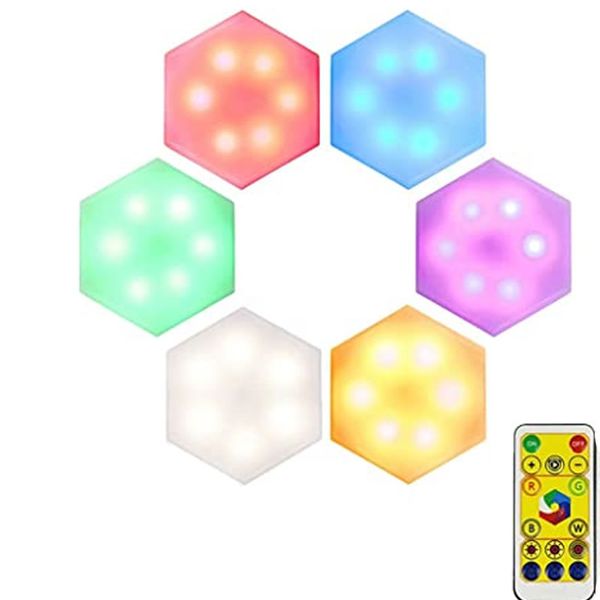 Touch-enabled Hexagon Led Lights DIY PB-41